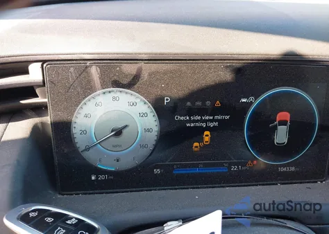 2022 Hyundai Tucson N Line z USA, uszkodzony, nr VIN KM8JF3AE2NU164201